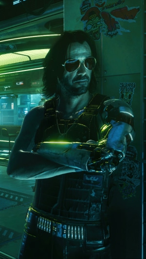 Johnny Silverhand from Cyberpunk 2077