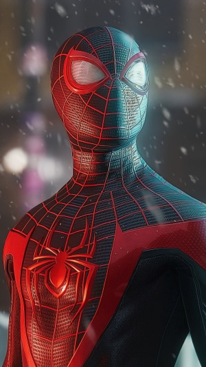 Miles Morales from Marvel's Spider-Man video game