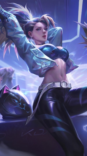 Akali from KDA in League of Legends