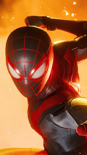 Miles Morales from Marvel's Spider-Man video game
