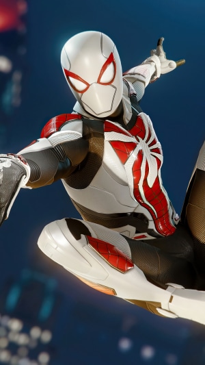 Spider-Man 2099 suit from Marvel's Spider-Man video game