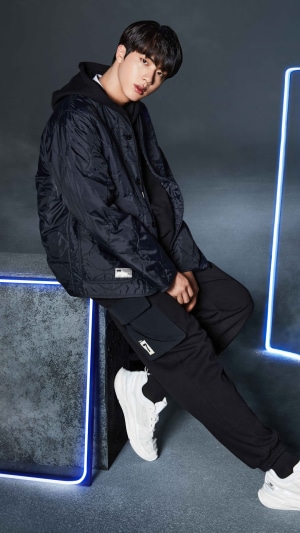 Jin of BTS Fila Photoshoot