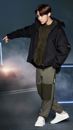 J-Hope from BTS in a photoshoot