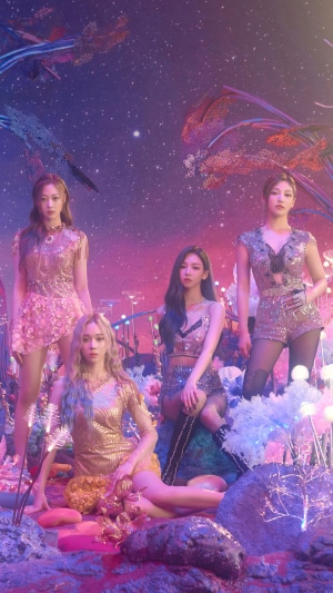 Aespa Kpop Group Winter Themed Image