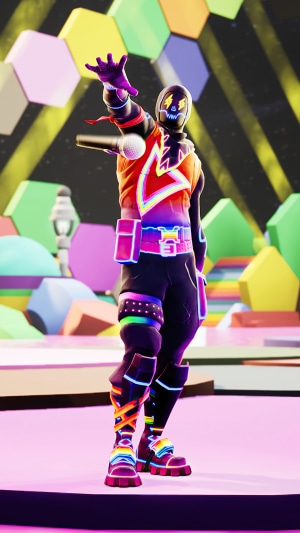 J Balvin from Fortnite Party Trooper skin