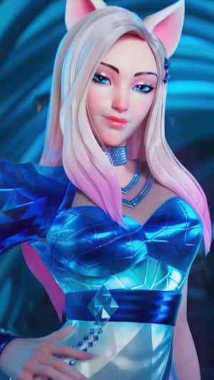 Ahri from League of Legends KDA All Out