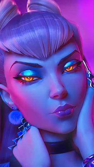 evelynn, kda, all out, lol, league of legends game, 4k, pc, HD ...