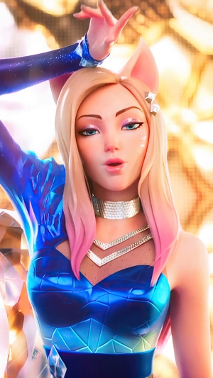 Ahri from League of Legends KDA All Out