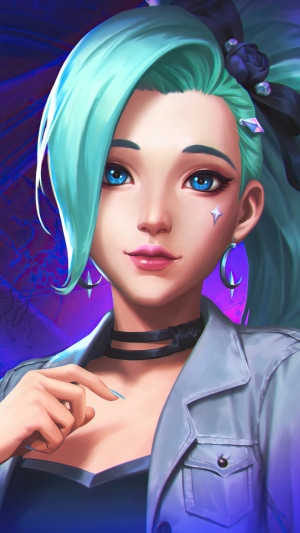 Seraphine from League of Legends KDA All Out