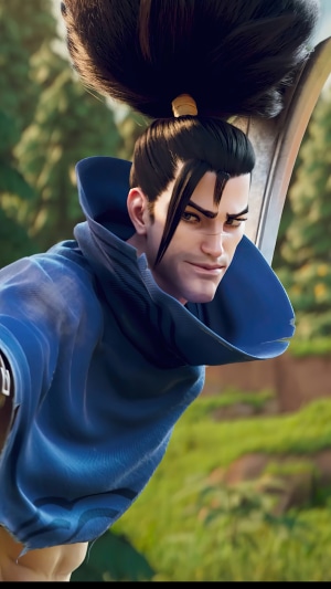 Yasuo from League of Legends Wild Rift