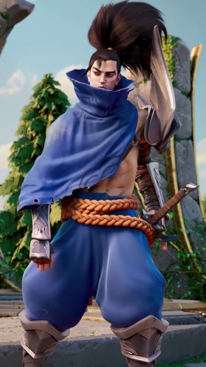 Yasuo from League of Legends Wild Rift
