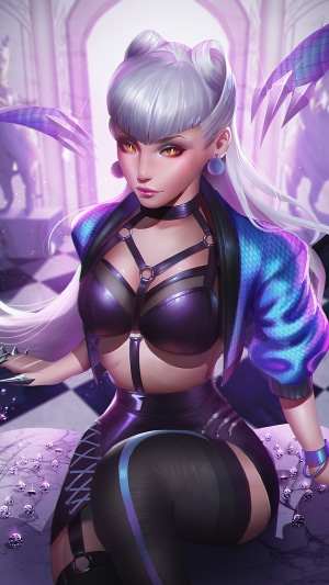 Evelynn KDA All Out Art from League of