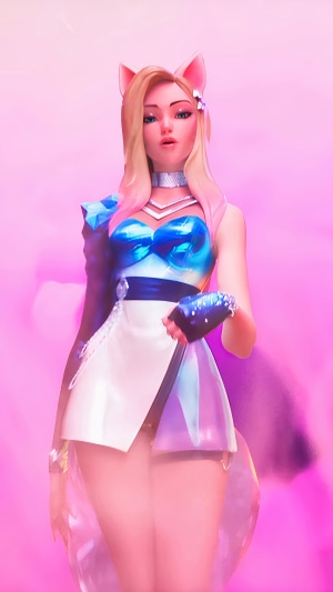 Ahri from League of Legends KDA All Out