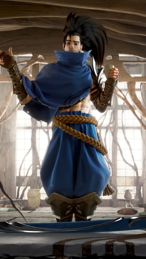 Yasuo from League of Legends Wild Rift
