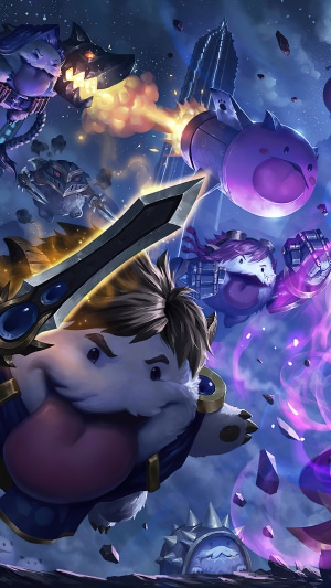 Poro, LoL, League of Legends, Video Game, Garen, Tresh, Vi, Zed, Jinx ...