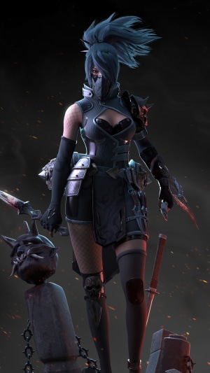 Akali from League of Legends