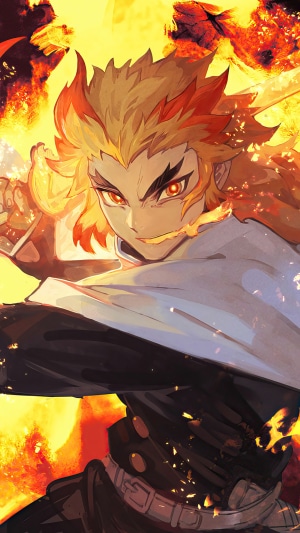 Kyojuro Rengoku from Demon Slayer