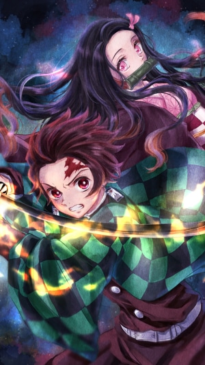 Demon Slayer Kimetsu No Yaiba, Anime, 鬼滅の刃, Nezuko Kamado 4k, Hd 