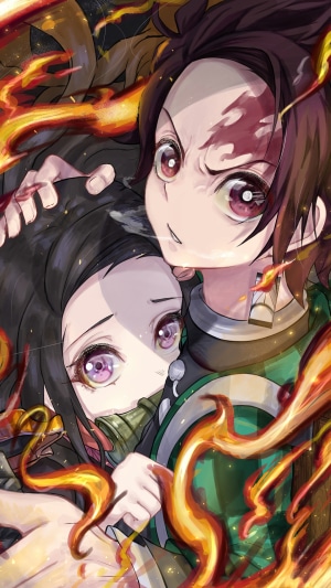 Demon Slayer Kimetsu no Yaiba, Anime, 鬼滅の刃, Nezuko Kamado 4k, HD ...