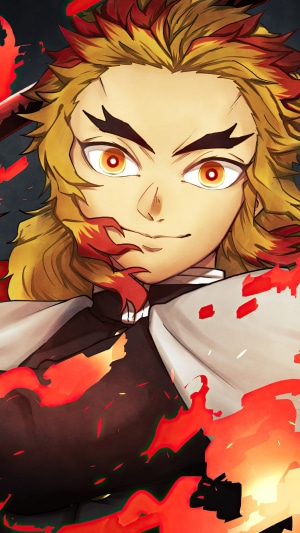 Kyojuro Rengoku from Demon Slayer Kimetsu no Yaiba