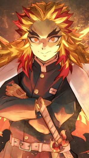 Kyojuro Rengoku from Demon Slayer: Kimetsu no Yaiba