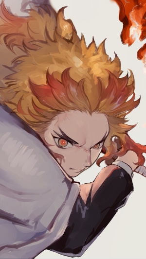 Kyojuro Rengoku from Demon Slayer Kimetsu no Yaiba