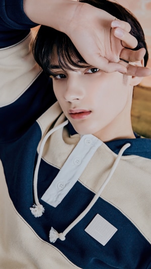Huening Kai from TXT Blue Hour Photoshoot