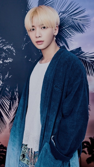 Taehyun from TXT in Blue Hour photoshoot