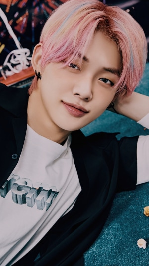 Yeonjun from TXT in Blue Hour photoshoot