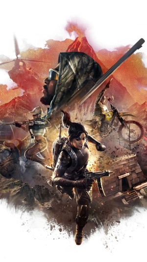 Characters from PlayerUnknown's Battlegrounds in action