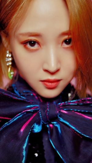 Moonbyul from MAMAMOO close-up portrait
