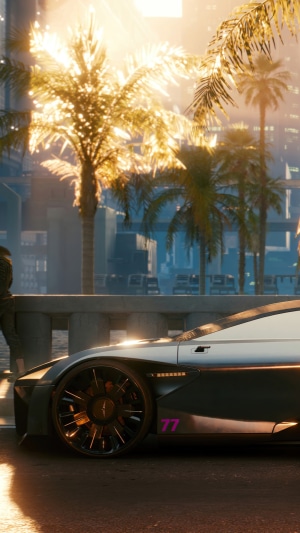 Cyberpunk 2077 Sports Car