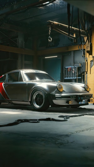 Porsche 911 Turbo from Cyberpunk 2077