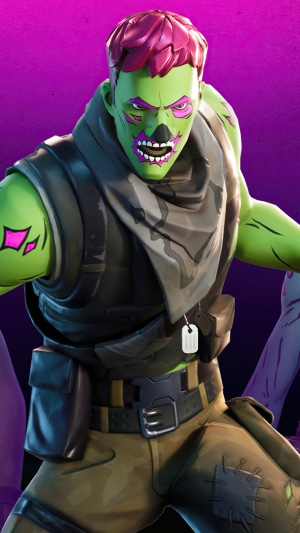 Zombie character from Fortnite