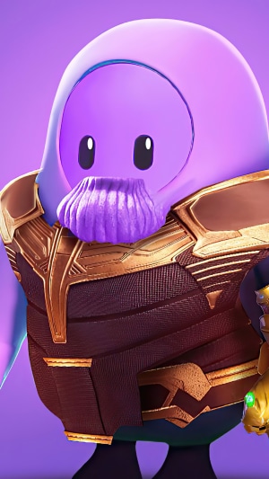 Thanos from Fall Guys Ultimate Knockout