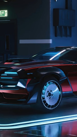 Cyberpunk 2077 Sports Car