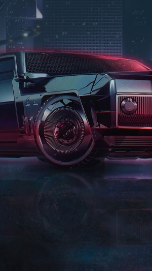 Cyberpunk 2077 car