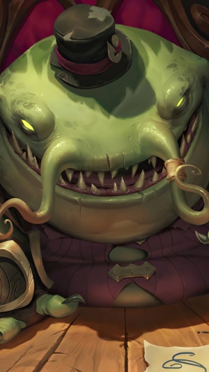 Tahm Kench from League of Legends and Legends of Runeterra