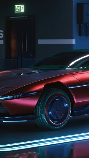 Cyberpunk 2077 Sports Car