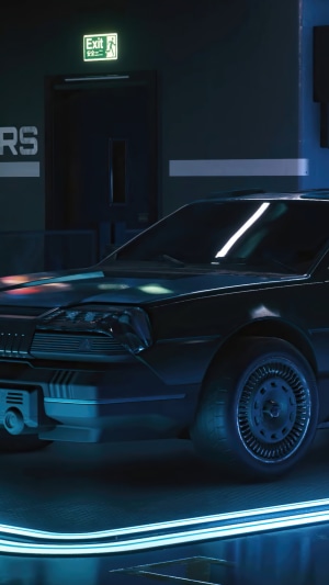 Car from Cyberpunk 2077