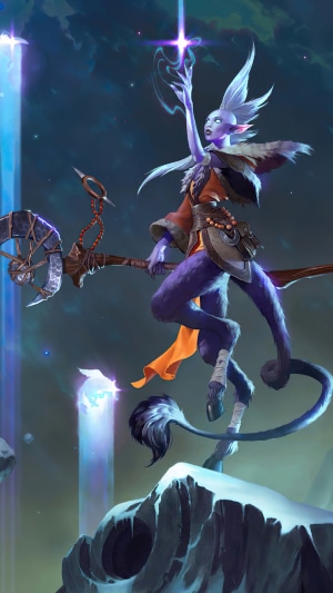 Nidalee from Legends of Runeterra