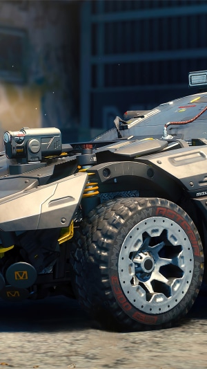 Cyberpunk 2077 sports car