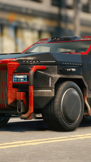 ChevyloN car from Cyberpunk 2077