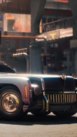 Cyberpunk 2077 car