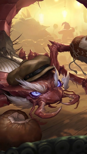 Scorpion character from Legends of Runeterra