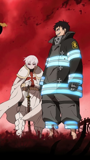 Shinra and Sho from Fire Force