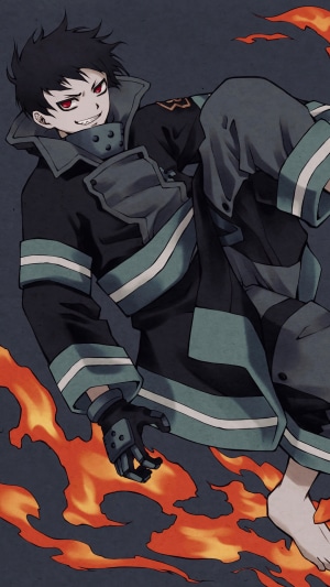 Shinra Kusakabe from Fire Force