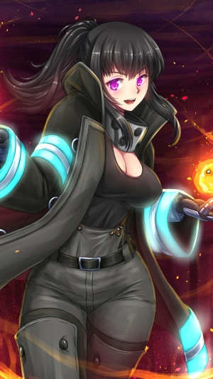 Maki Oze from Fire Force