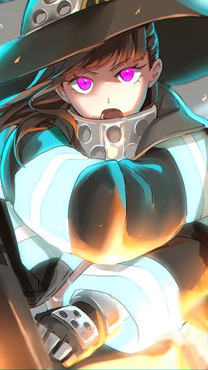 Maki Oze from Fire Force