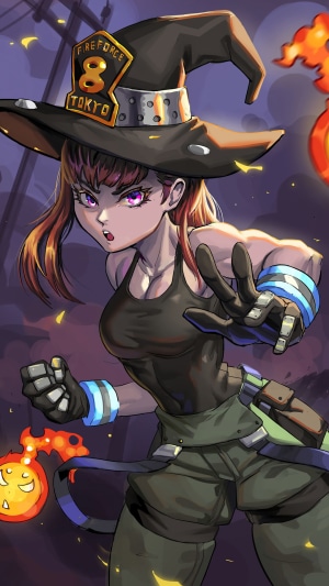 Maki Oze from Fire Force